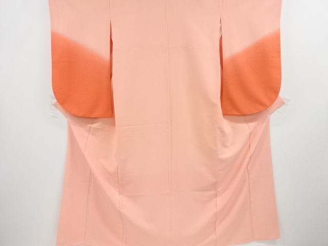 JAPANESE KIMONO / VINTAGE LONG SLEEVES KIMONO / SCATTERED NORI PATTERN